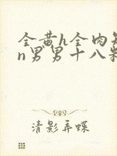 全黄h全肉短篇n男男十八籽