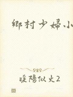乡村少妇小说