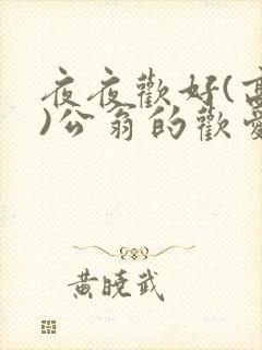 夜夜欢好(高h)公翁的欢爱