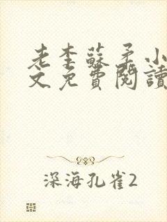 老李苏柔小说全文免费阅读