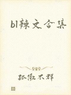 bl辣文合集