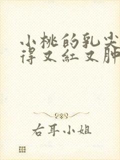 小桃的乳尖被吸得又红又肿