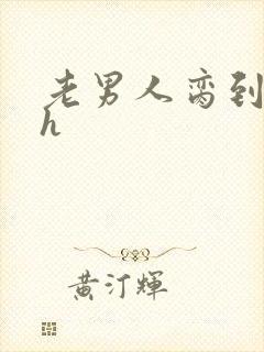 老男人脔到她哭h