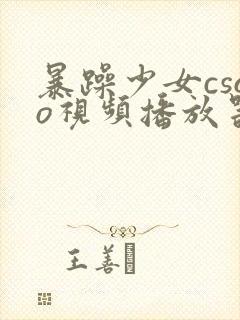 暴躁少女csgo视频播放器推荐