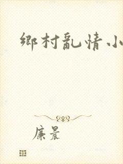 乡村乱情小说