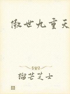 傲世九重天小说