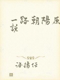 一路朝阳原著小说