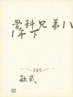 骨科兄弟1 V1年下