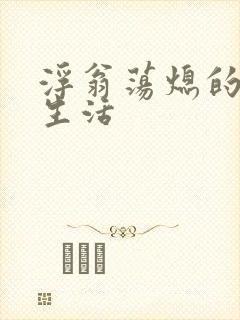 浮翁荡熄的幸福生活