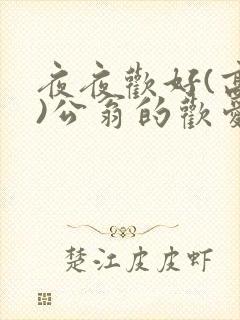 夜夜欢好(高h)公翁的欢爱