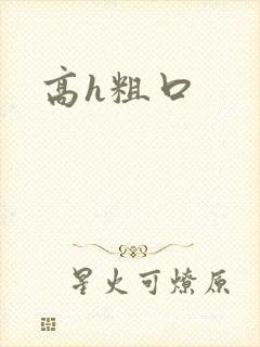 高h粗口