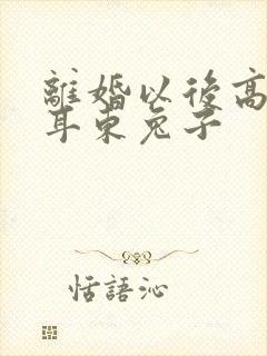 离婚以后高干 耳东兔子