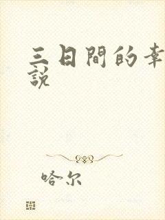 三日间的幸福小说