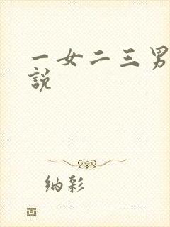 一女二三男事小说