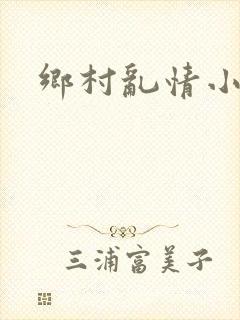乡村乱情小说