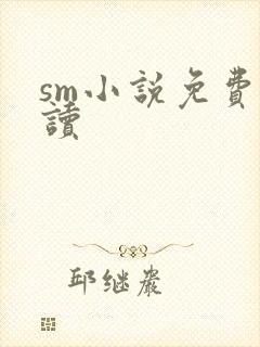 sm小说免费阅读
