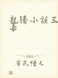 龙腾小说三宝局长