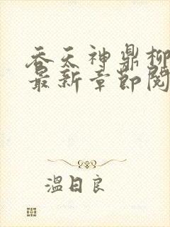 吞天神鼎柳无邪最新章节阅读