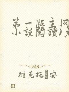 第一版主网(在小说阅读)免费阅读