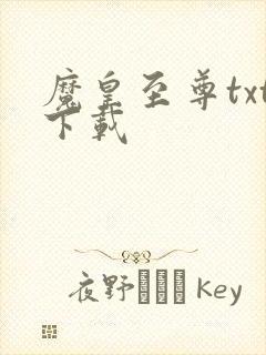 魔皇至尊txt下载