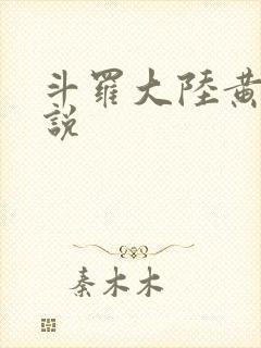 斗罗大陆黄化小说