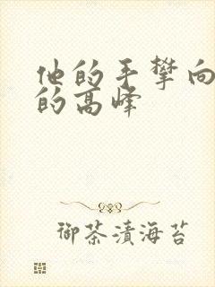 他的手攀向了我的高峰