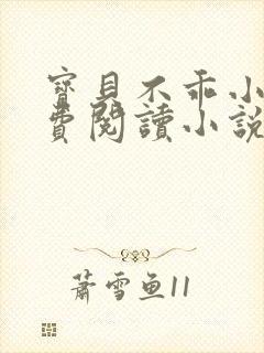 宝贝不乖小说免费阅读小说