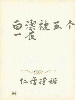 白洁被五个人玩一夜