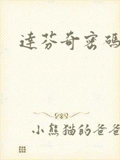 达芬奇密码小说