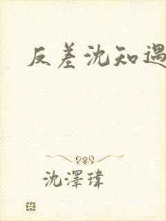 反差沈知遇晏应