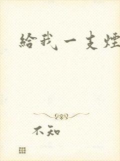 给我一支烟小说