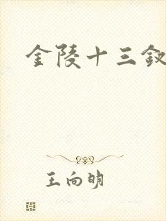 金陵十三钗原著