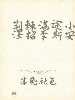 荆棘满途小说李泽招李斯安