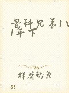 骨科兄弟1 V1年下