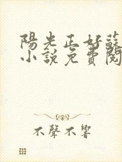 阳光正好苏玥玥小说免费阅读