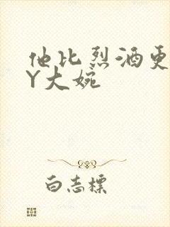 他比烈酒更撩BY大婉