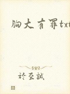 胸大有罪txt