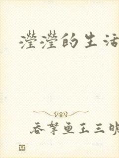 滢滢的生活日记