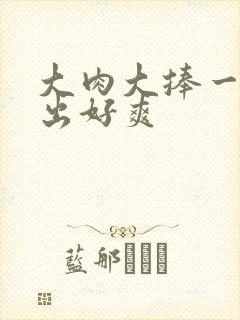 大肉大捧一进一出好爽