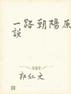 一路朝阳原著小说