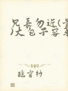 兄长勿近(骨科)大包子容华