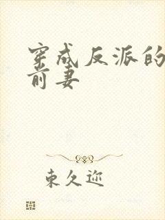 穿成反派的炮灰前妻