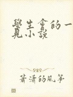 学生会的一己之见小说