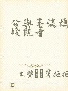 公与丰满熄4在线观看