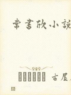常书欣小说
