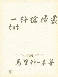 一杆枪扫尽全家txt