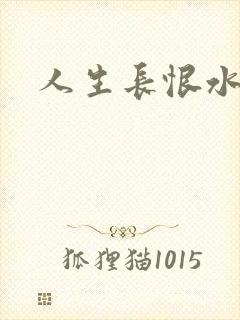 人生长恨水长东