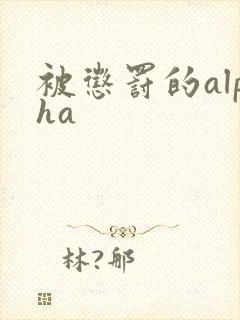 被惩罚的alpha