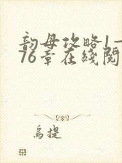 韵母攻略1—176章在线阅读