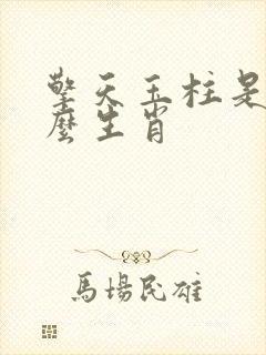 擎天玉柱是指什么生肖